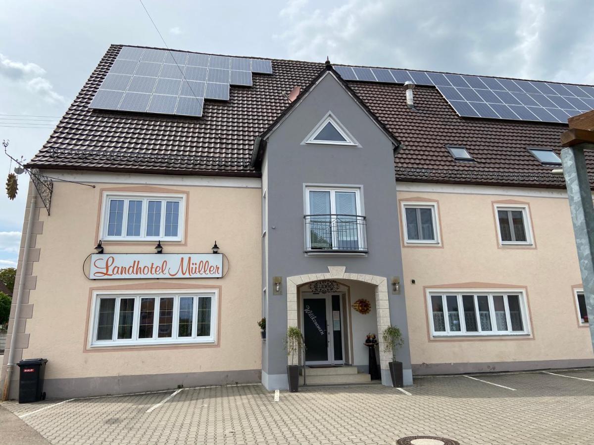 Landhotel Mueller Im Donautal Tapfheim Экстерьер фото
